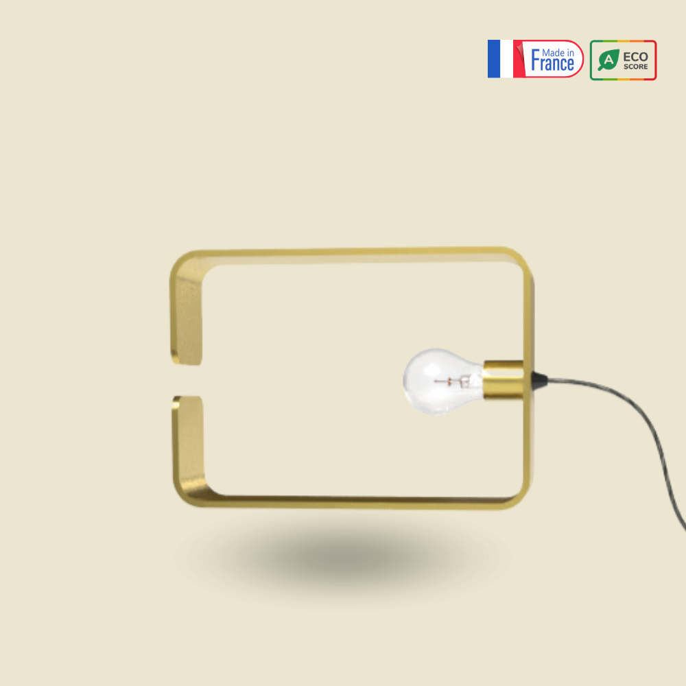 Lampe à Poser – acier recyclé fabrication artisanale française collection BO
