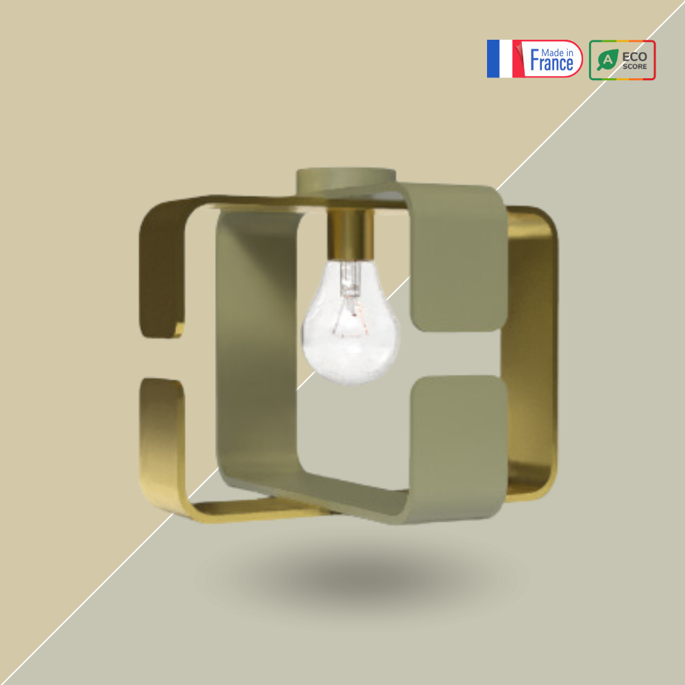 Lampe Plafonnier Bicolore - BO X