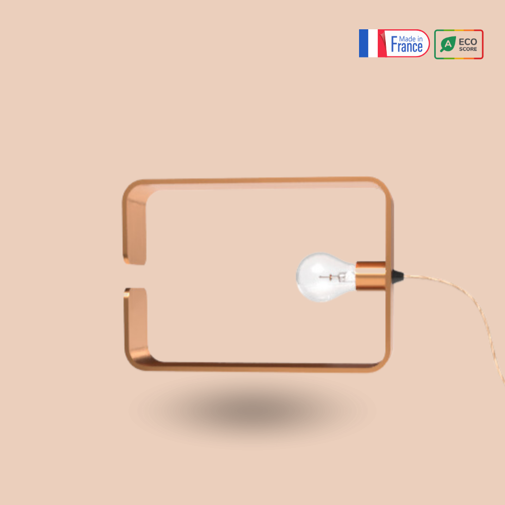 Lampe à Poser – acier recyclé fabrication artisanale française collection BO