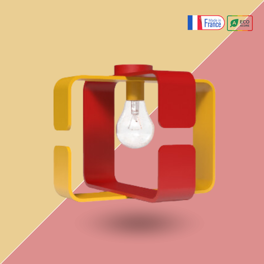 Lampe Plafonnier Bicolore - BO X