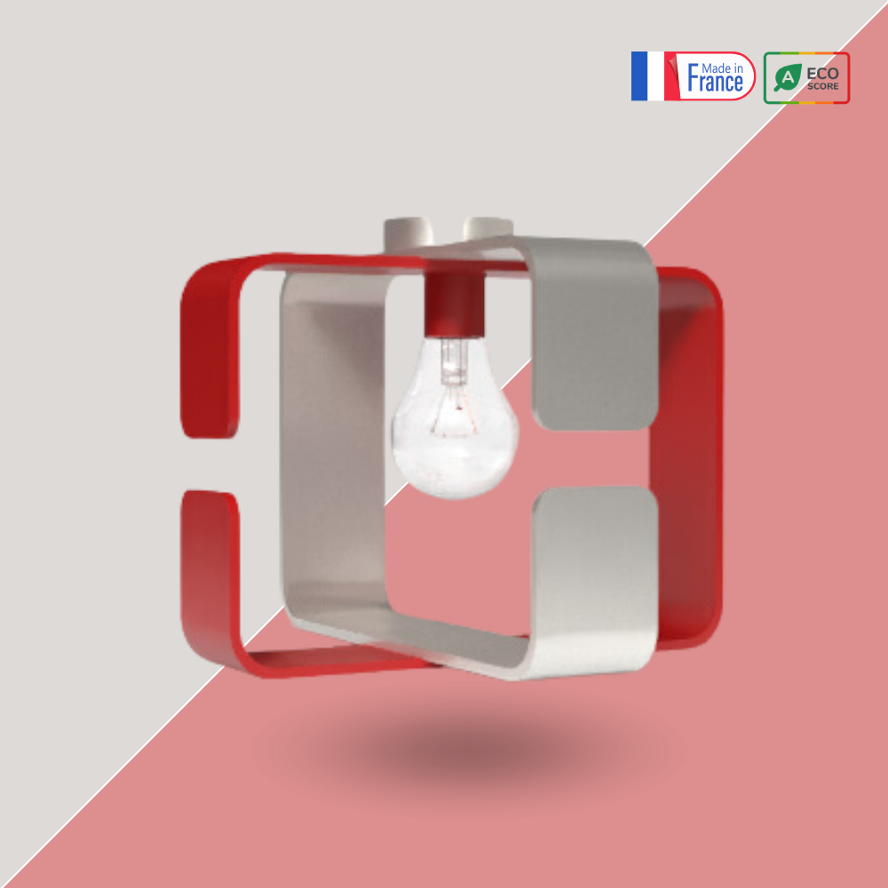 Lampe Plafonnier Bicolore - BO X