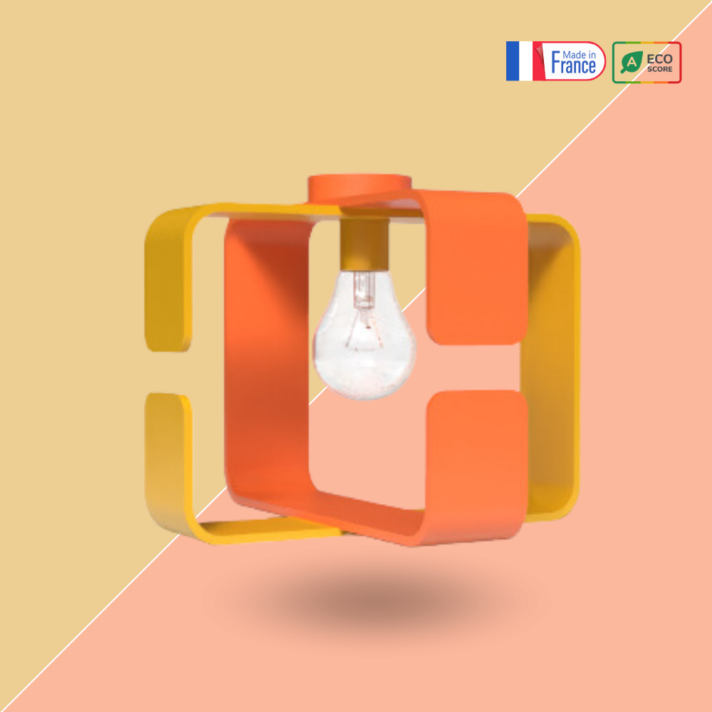 Lampe Plafonnier Bicolore - BO X