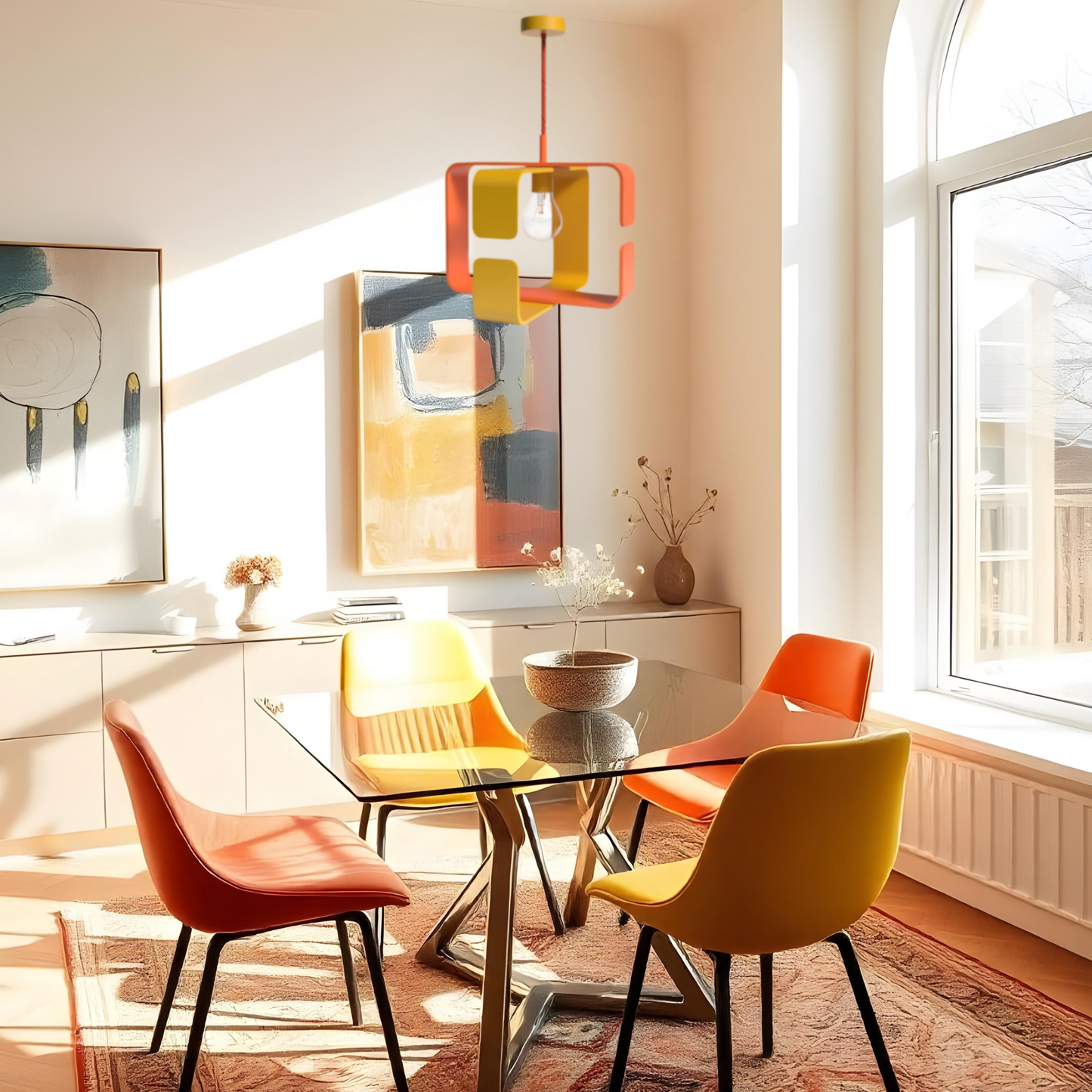Lampe Suspension Bicolore - BO X