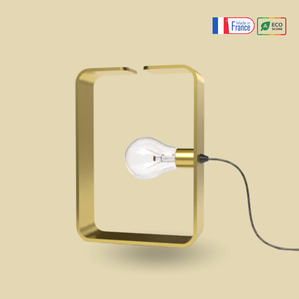 Lampe à Poser – acier recyclé fabrication artisanale française collection BO