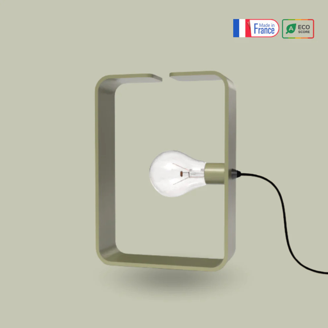Lampe à Poser – acier recyclé fabrication artisanale française collection BO