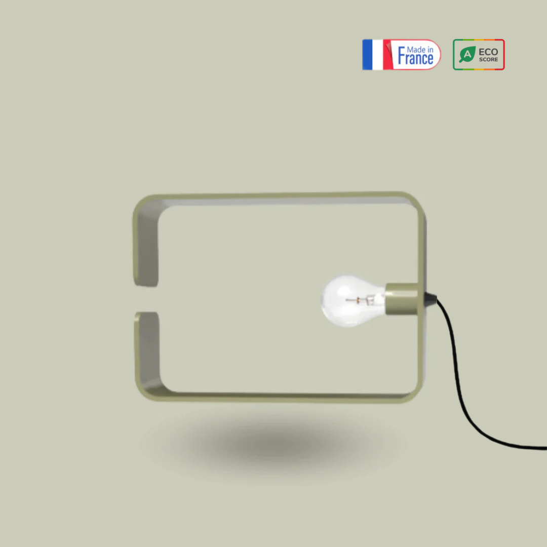 Lampe à Poser – acier recyclé fabrication artisanale française collection BO