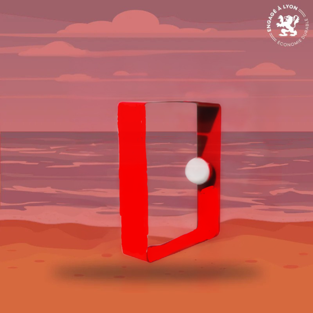 Lampe artisanale design acier recyclé collection artisanale française BO Nomad - Led sans fil🏖️