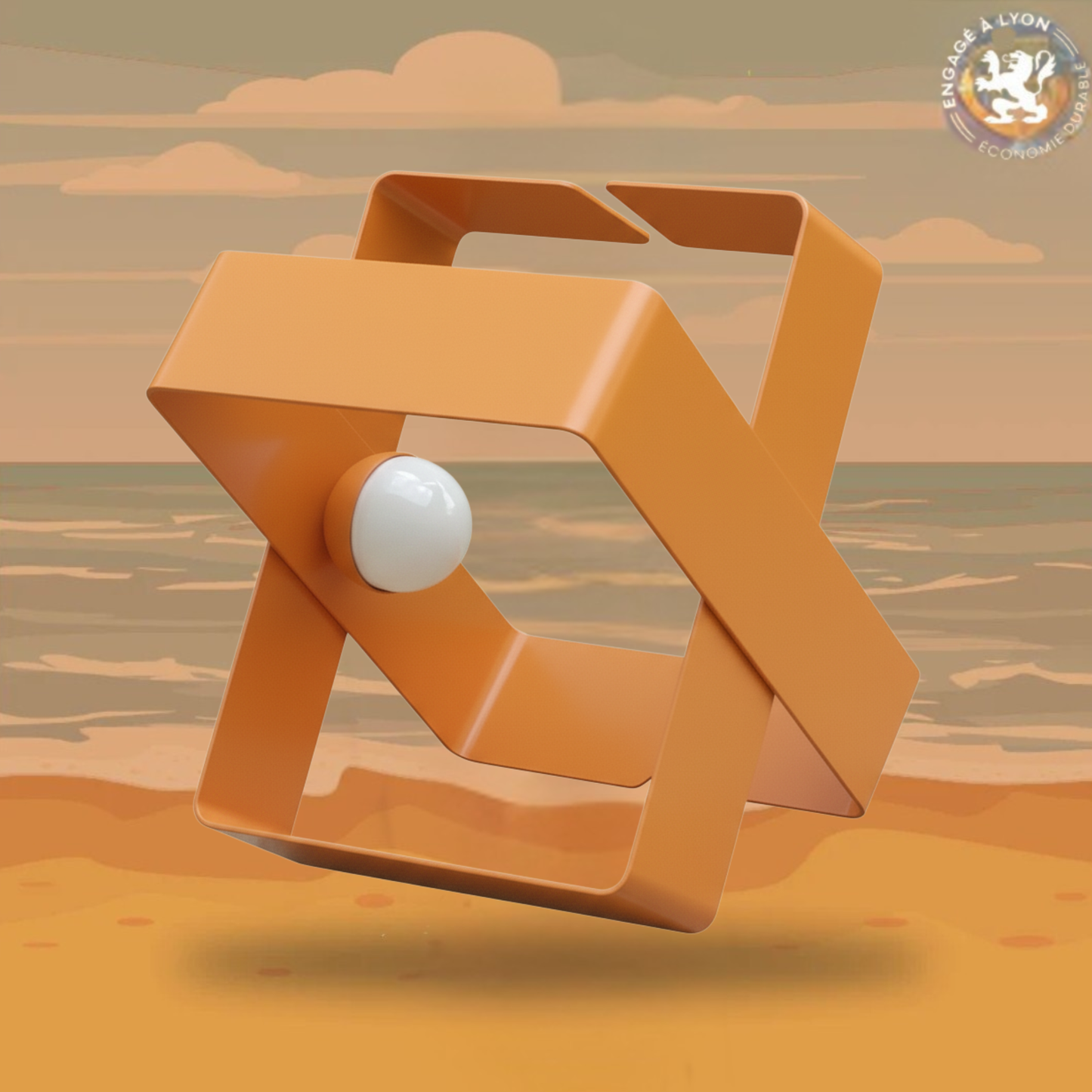 Lampe BO X extérieur Nomad fabrication française artisanale - Led sans fil 🏖️
