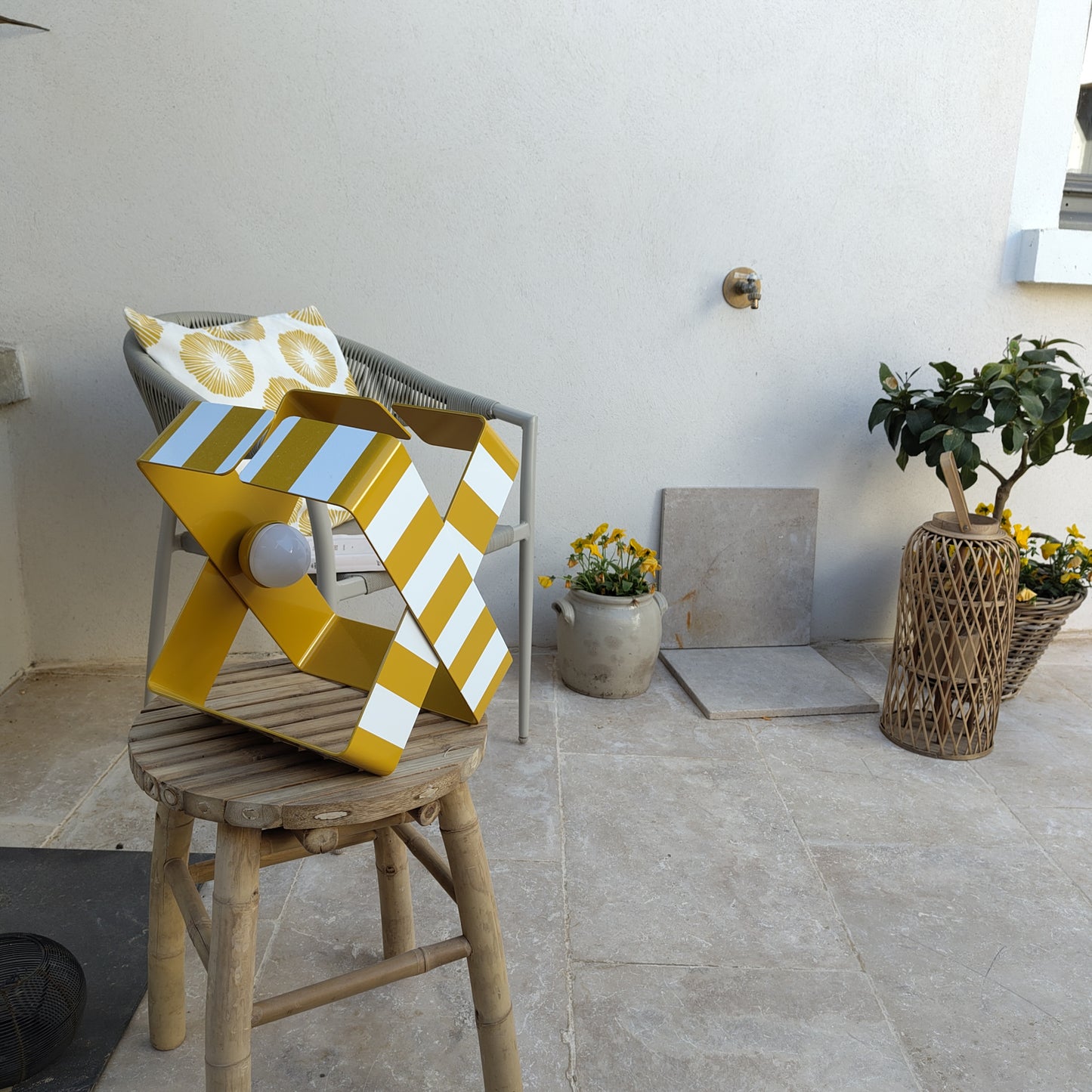Lampe BO X extérieur Nomad fabrication française artisanale - Led sans fil 🏖️