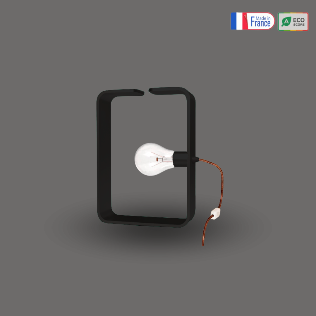 Lampe à Poser – acier recyclé fabrication artisanale française collection BO