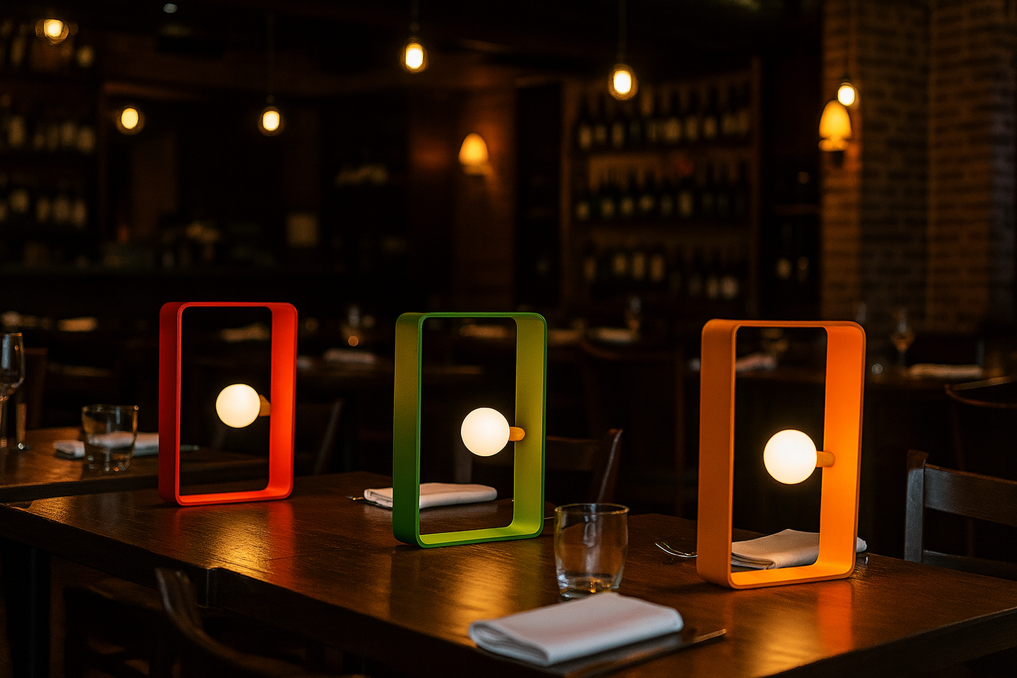 Lampe artisanale design acier recyclé collection artisanale française BO Nomad - Led sans fil🏖️