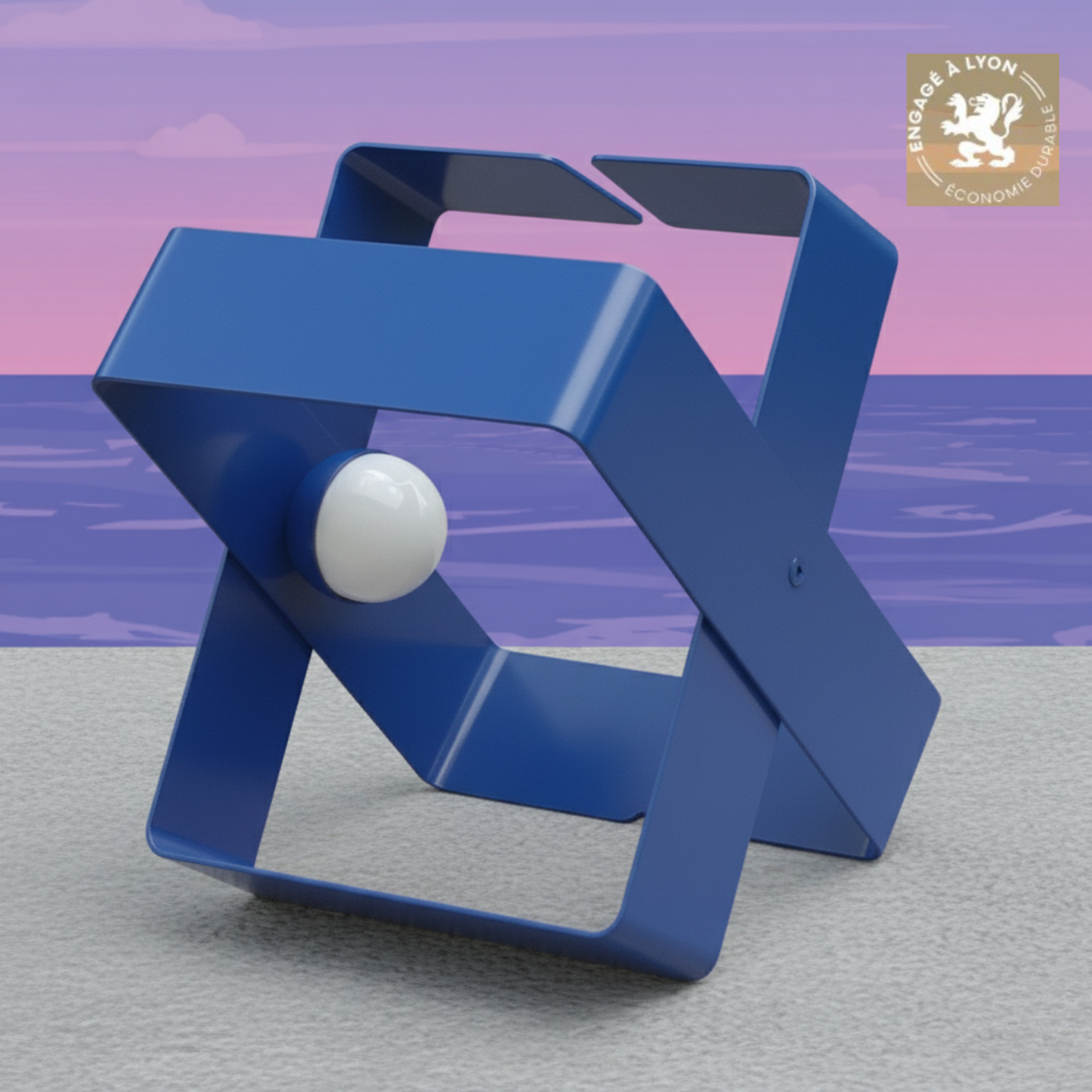 Lampe BO X extérieur Nomad fabrication française artisanale - Led sans fil 🏖️