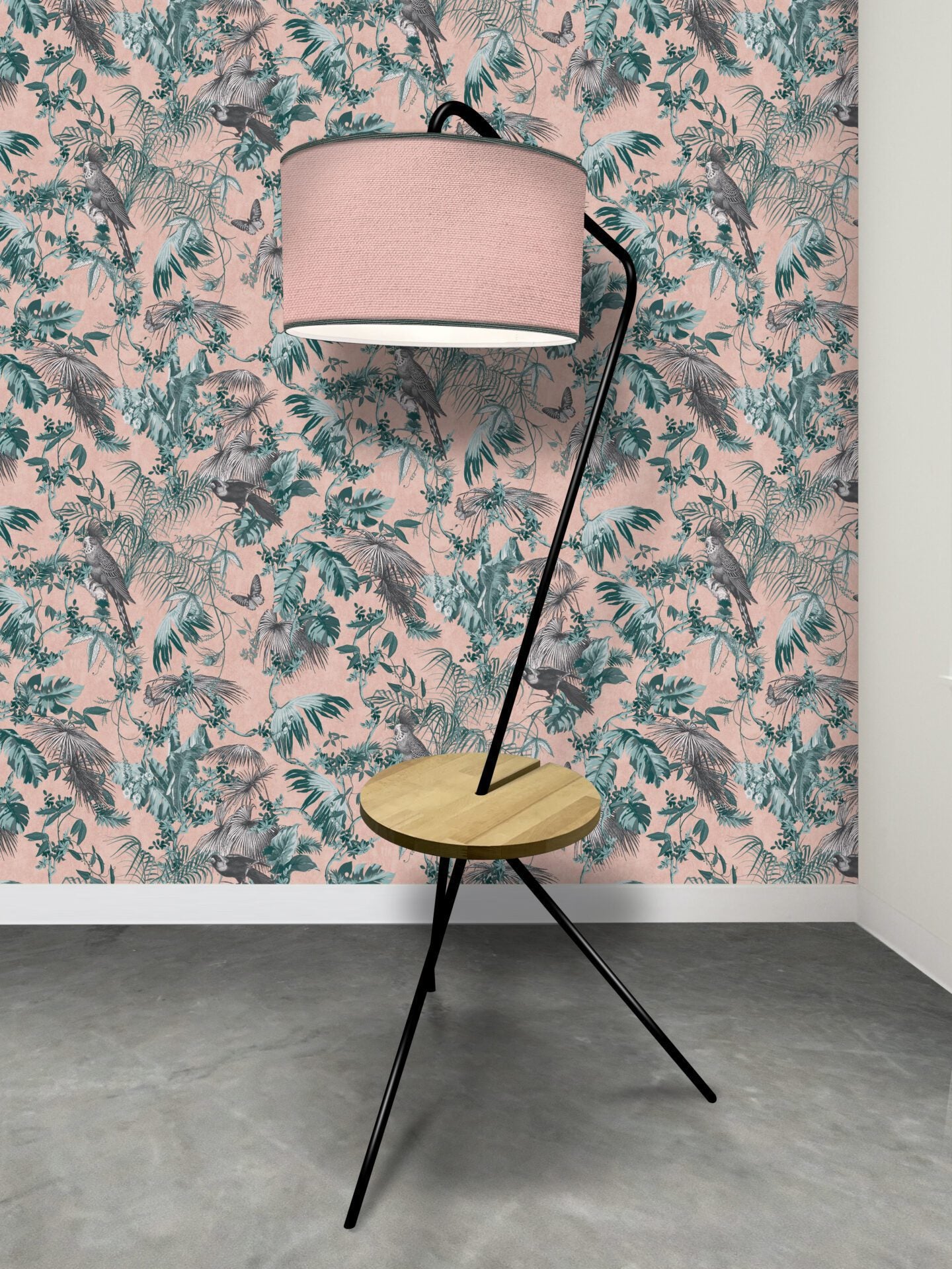 Lampadaire artisanale 100% fabrication française et matière de réemploie modèle REPLAY