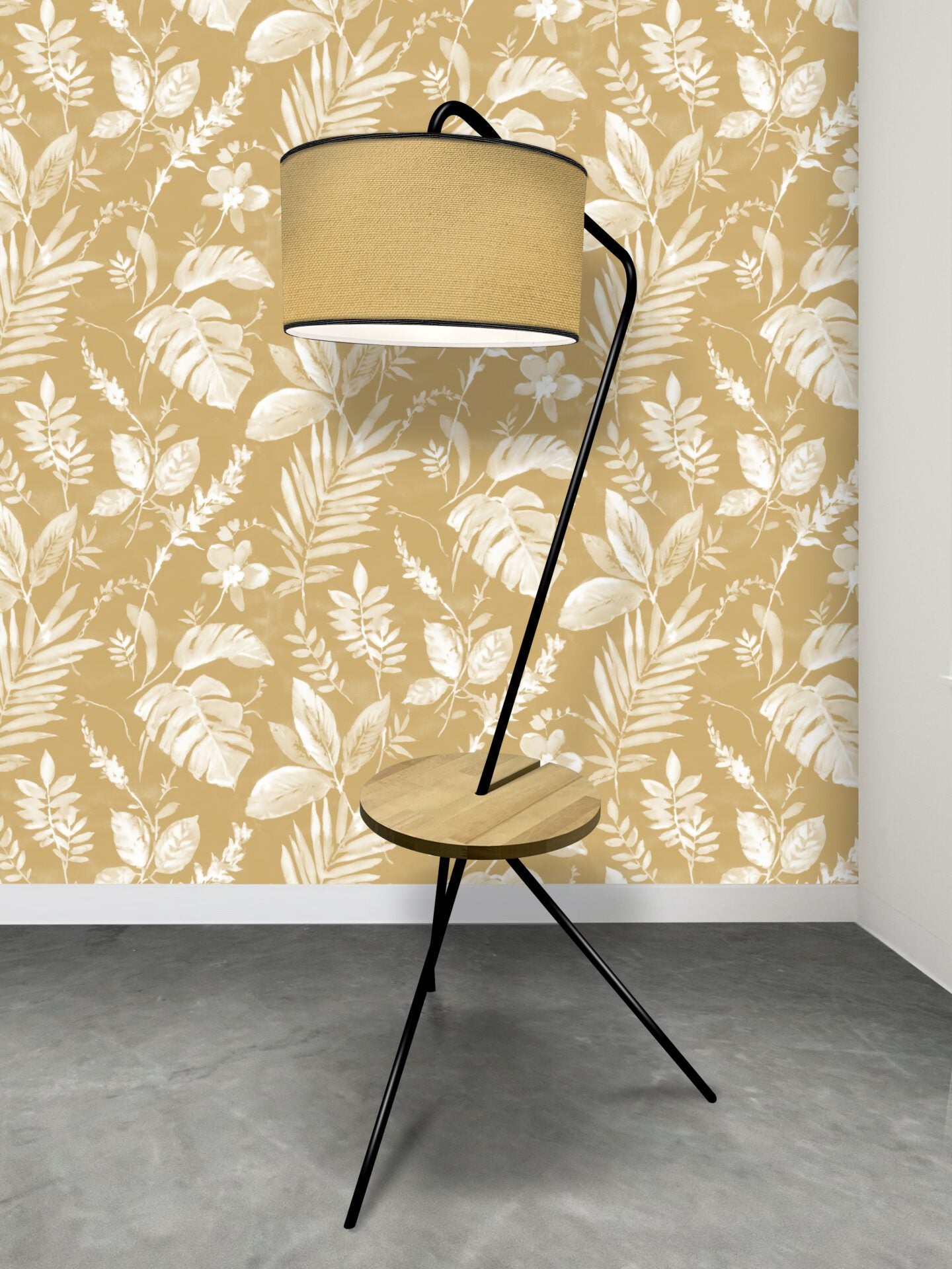 Lampadaire artisanale 100% fabrication française et matière de réemploie modèle REPLAY