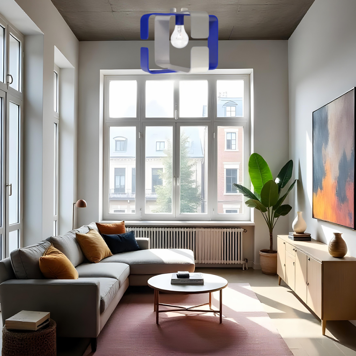 Lampe Plafonnier Bicolore - BO X