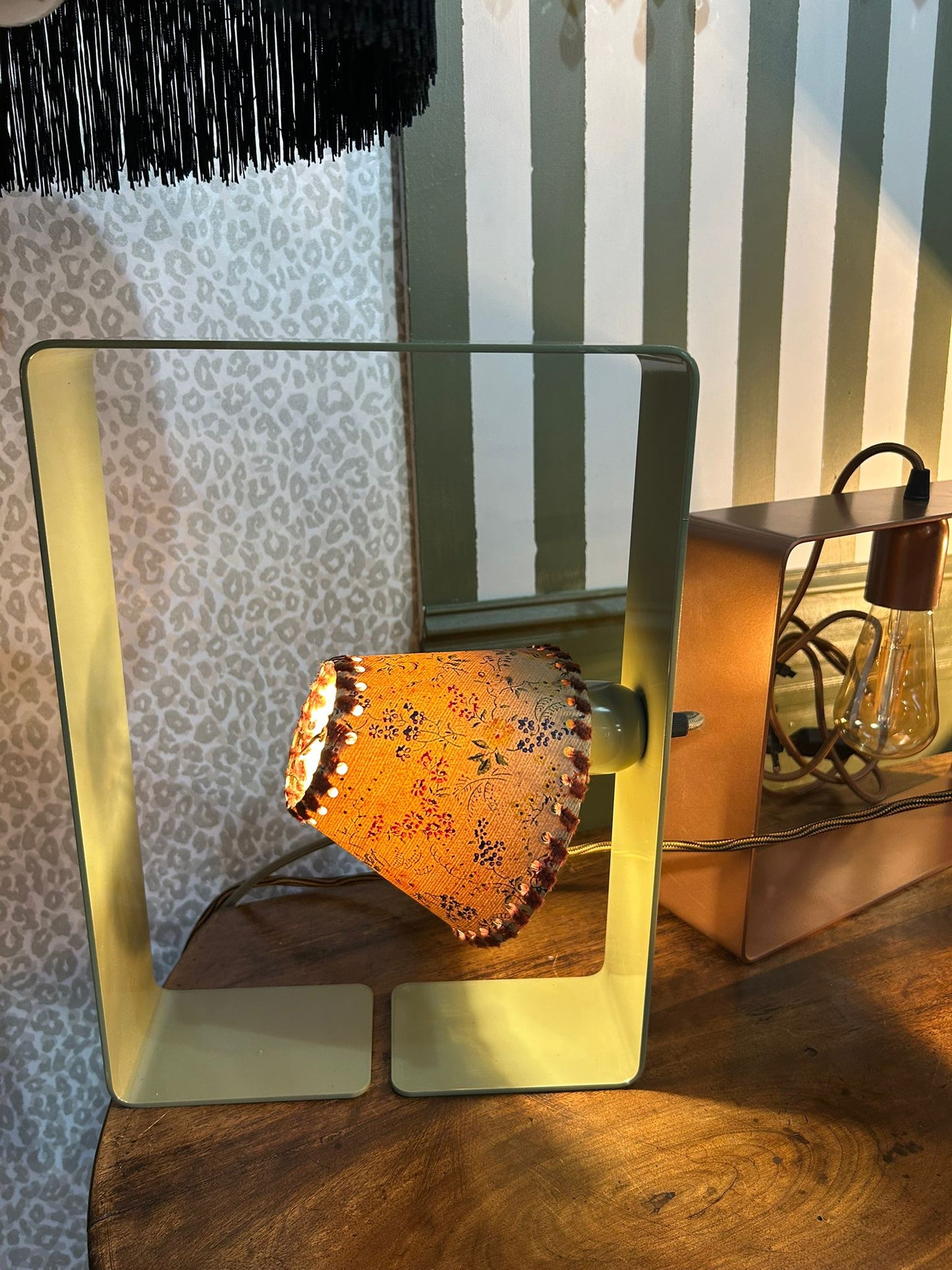 Lampe à Poser – acier recyclé fabrication artisanale française collection  BO