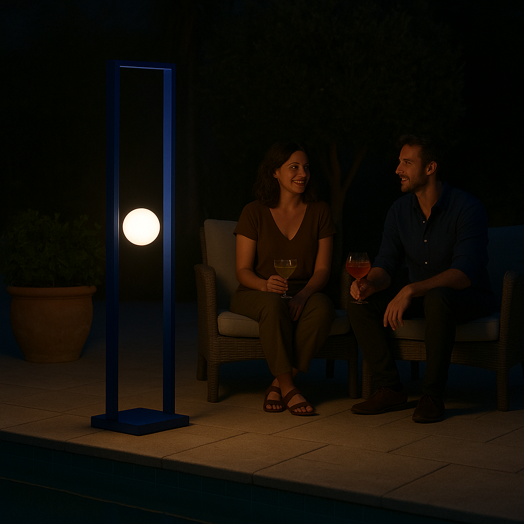 Lampadaire extérieur sans fil ,   BO Nomad