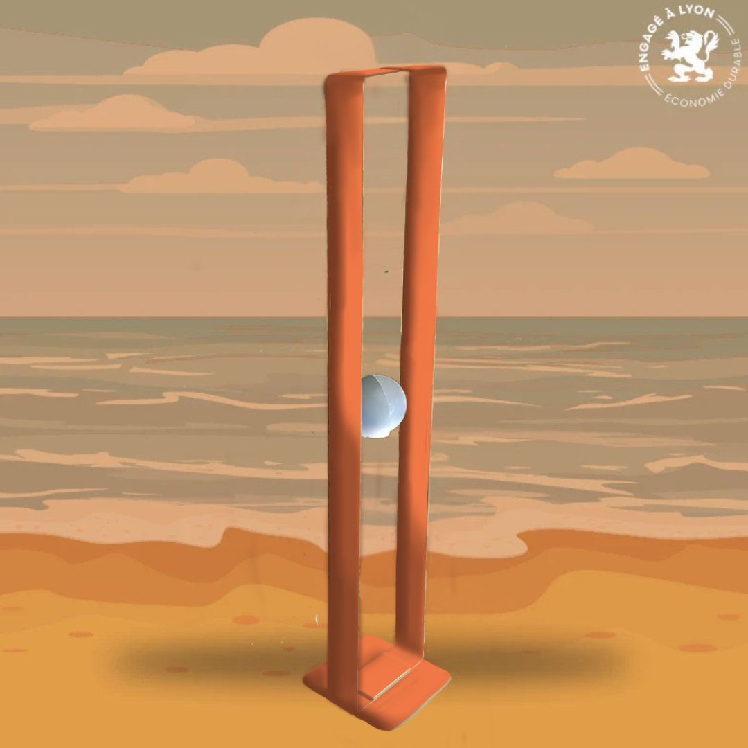 Lampadaire extérieur sans fil ,   BO Nomad