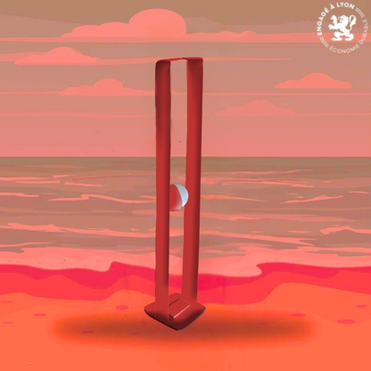 Lampadaire extérieur sans fil ,   BO Nomad