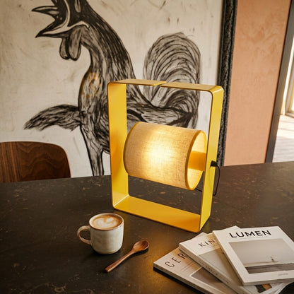 Lampe à Poser – acier recyclé fabrication artisanale française collection  BO