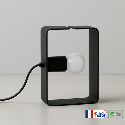 Lampe à Poser  artisanale –  acier recyclé français, fabrication française - Mini BO