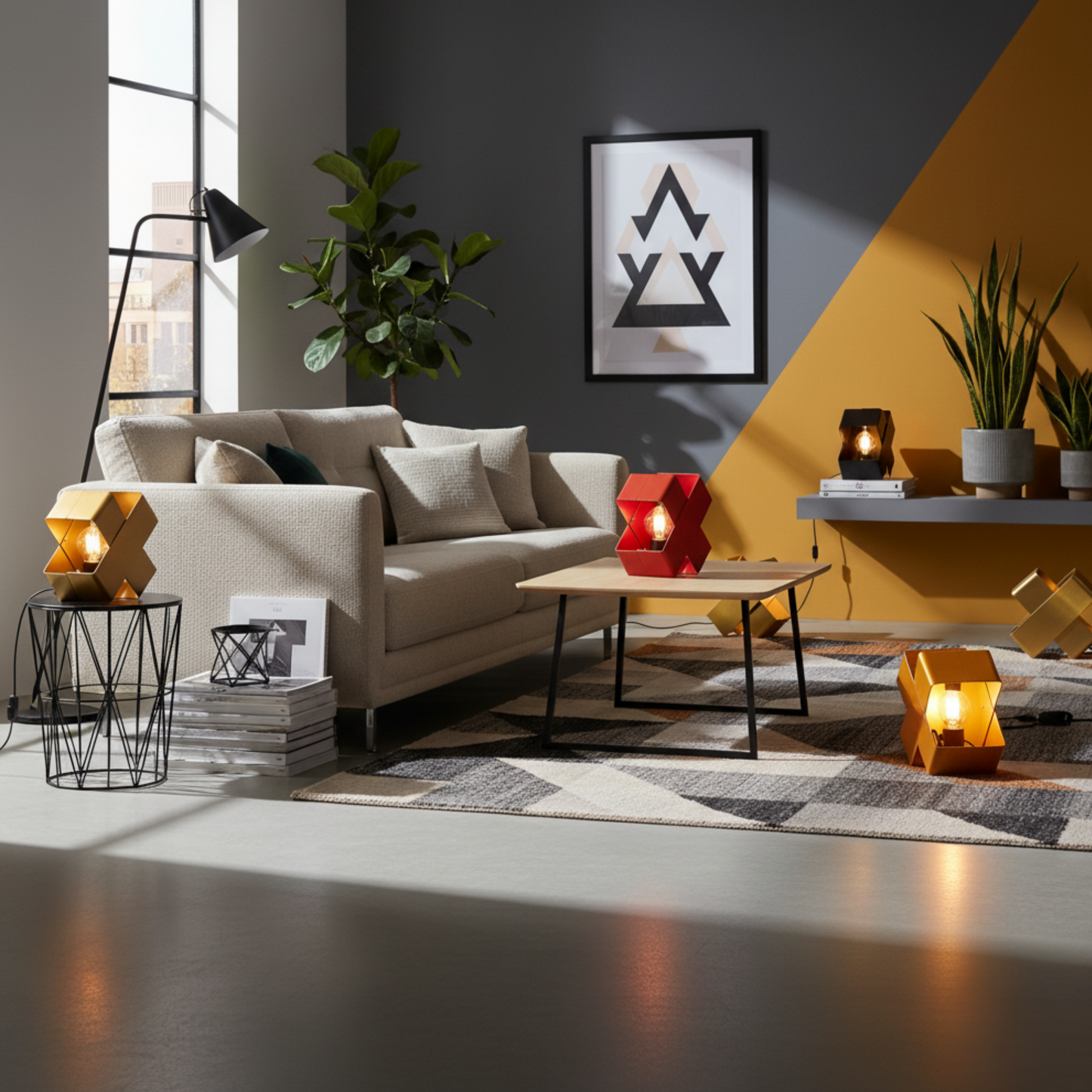 Lampe intérieure -   design éthique  – Mini BO X