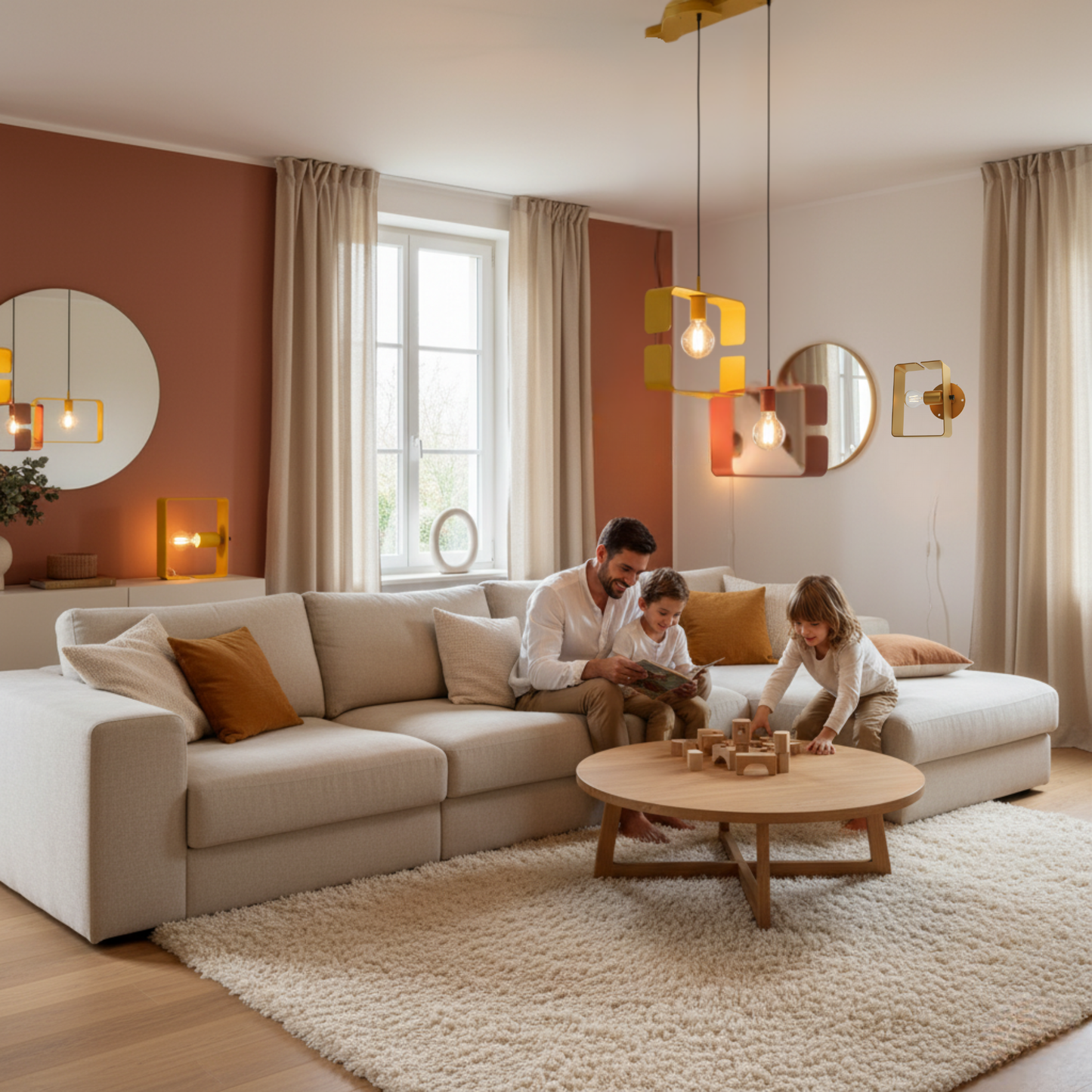 Lampe Suspension  acier recyclé 100% fabrication française-  collection BO