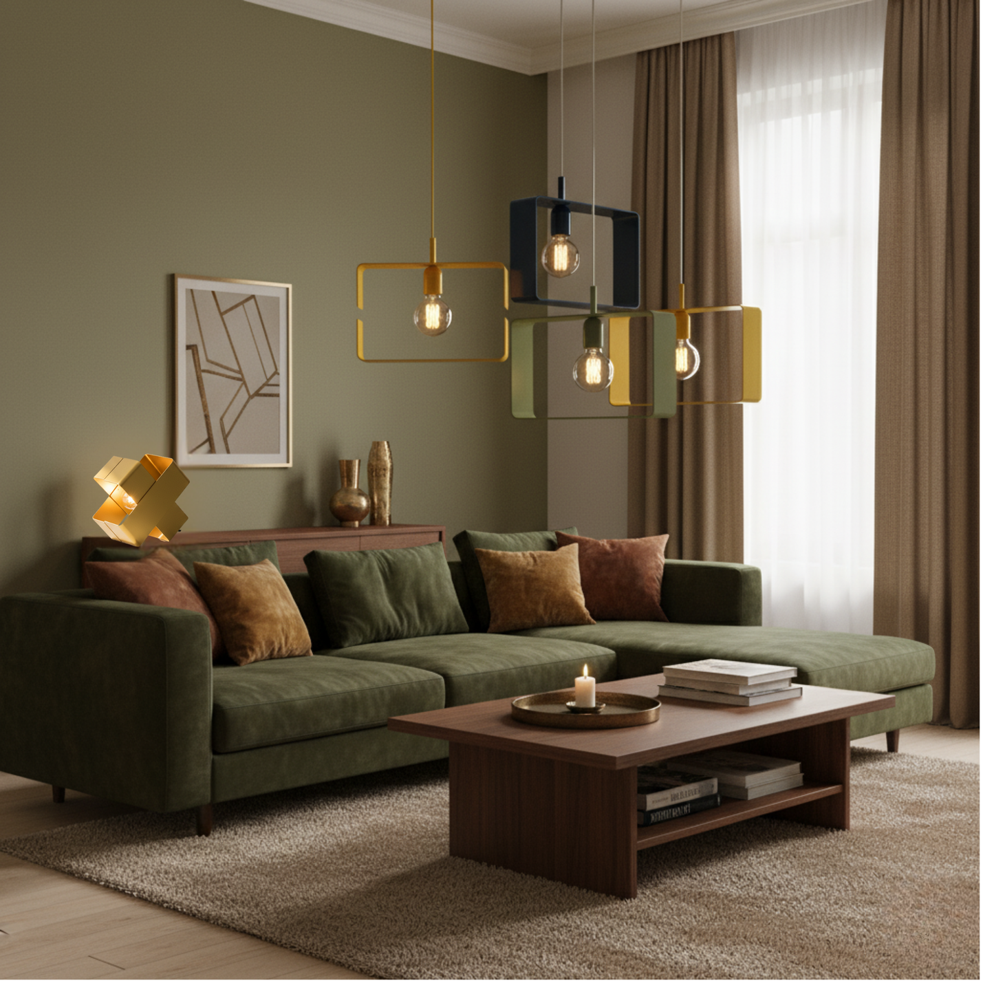 Lampe Suspension  acier recyclé 100% fabrication française-  collection BO